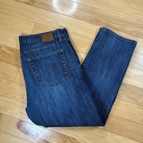 Lucky Brand Other - Lucky Brand 221 Original Straight Jeans Mens Sz 38x30 Dark Wash Denim